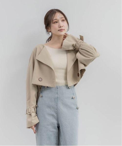 RANDA（ランダ）の「3WAYトレンチコート（トレンチコート・レディース・ベージュ・0）」の11枚目の写真