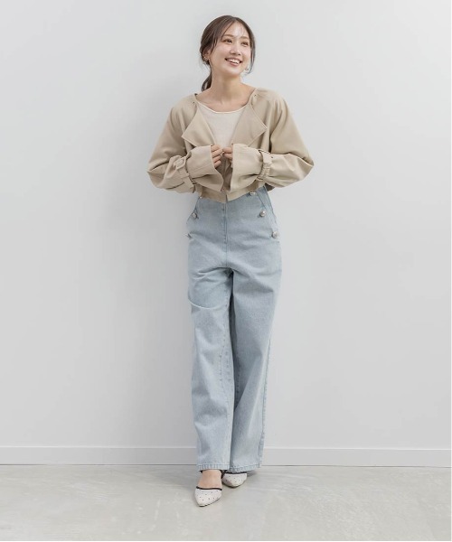 RANDA（ランダ）の「3WAYトレンチコート（トレンチコート・レディース・ベージュ・0）」の12枚目の写真