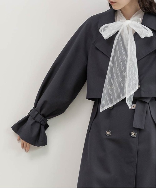 RANDA（ランダ）の「3WAYトレンチコート（トレンチコート・レディース・ベージュ・0）」の13枚目の写真