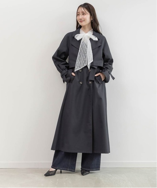 RANDA（ランダ）の「3WAYトレンチコート（トレンチコート・レディース・ベージュ・0）」の15枚目の写真
