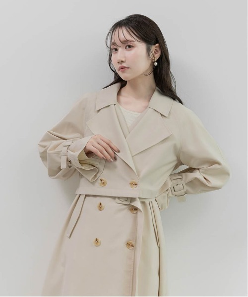 RANDA（ランダ）の「3WAYトレンチコート（トレンチコート・レディース・ベージュ・0）」の22枚目の写真