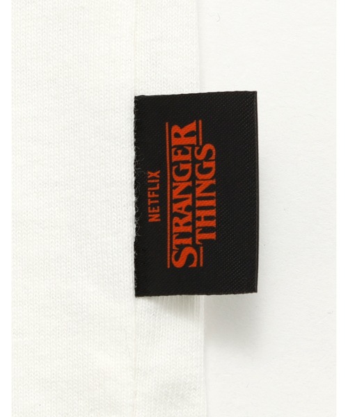 Little sunny bite(リトルサニーバイト)の「/Little sunny bite/stranger things x little sunny bite graphic fake layered long tee(Tシャツ/カットソー・レディース・ピンク/ホワイト/ブラック・MEDIUM/SMALL)」の8枚目の写真