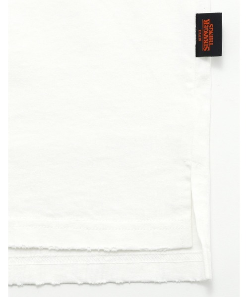 Little sunny bite(リトルサニーバイト)の「/Little sunny bite/stranger things x little sunny bite graphic fake layered long tee(Tシャツ/カットソー・レディース・ピンク/ホワイト/ブラック・MEDIUM/SMALL)」の9枚目の写真