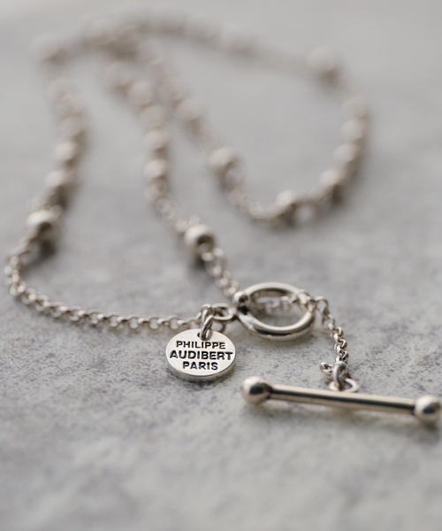 PHILIPPE AUDIBERT(フィリップ オーディベール)の「【PHILIPPE AUDIBERT】Wilna long necklace br(ネックレス・レディース・シルバー・FREE)」の3枚目の写真
