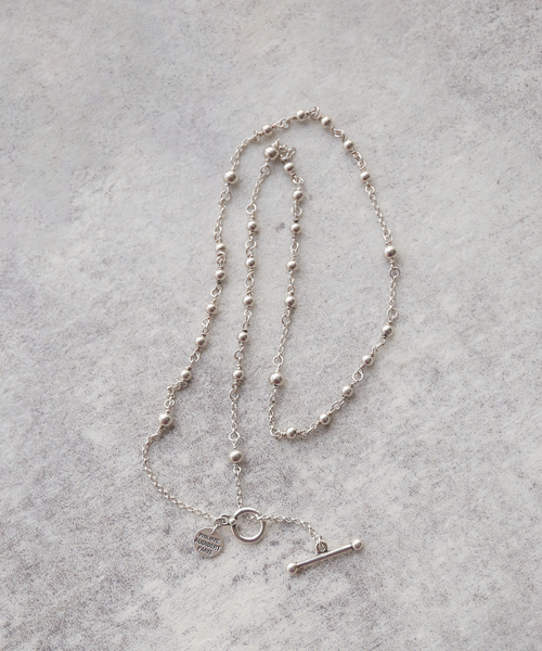 PHILIPPE AUDIBERT(フィリップ オーディベール)の「【PHILIPPE AUDIBERT】Wilna long necklace br(ネックレス・レディース・シルバー・FREE)」の4枚目の写真