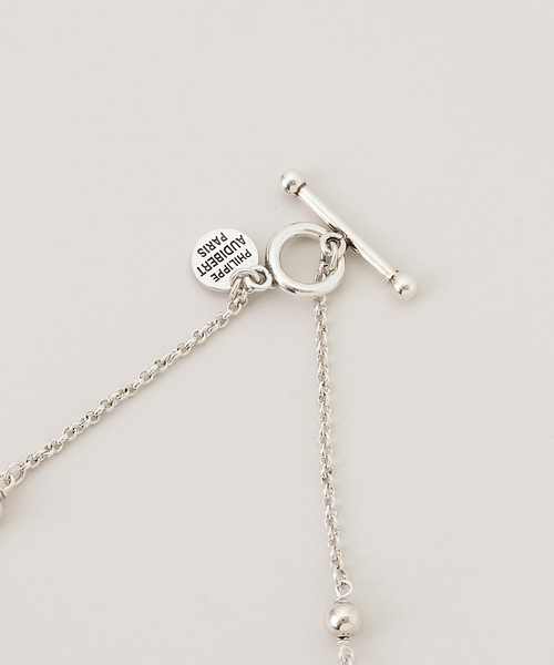 PHILIPPE AUDIBERT(フィリップ オーディベール)の「【PHILIPPE AUDIBERT】Wilna long necklace br(ネックレス・レディース・シルバー・FREE)」の7枚目の写真