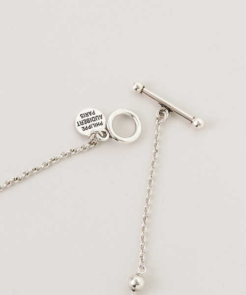 PHILIPPE AUDIBERT(フィリップ オーディベール)の「【PHILIPPE AUDIBERT】Wilna long necklace br(ネックレス・レディース・シルバー・FREE)」の8枚目の写真