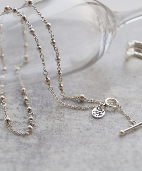PHILIPPE AUDIBERT(フィリップ オーディベール)の「【PHILIPPE AUDIBERT】Wilna long necklace br(ネックレス・レディース・シルバー・FREE)」の11枚目の写真