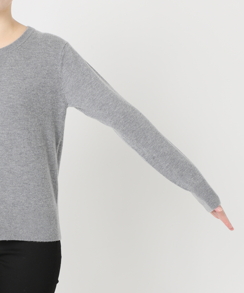 JOURNAL STANDARD（ジャーナルスタンダード）の「コンパクトニットカーディガン（カーディガン/ボレロ・レディース・ピンク/ブラウン/チャコールグレー・FREE）」の12枚目の写真