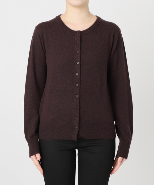 JOURNAL STANDARD（ジャーナルスタンダード）の「コンパクトニットカーディガン（カーディガン/ボレロ・レディース・ピンク/ブラウン/チャコールグレー・FREE）」の16枚目の写真