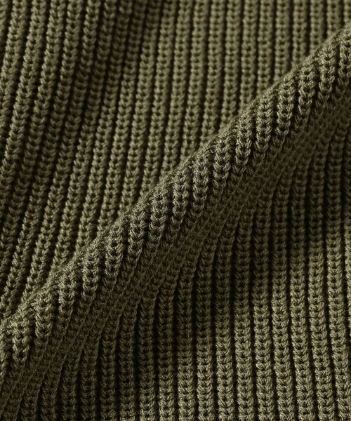 BEAMS BOY（ビームスボーイ）の「ショート ミリタリー ライナー カーディガン（カーディガン/ボレロ・レディース・ブラック/オリーブ・1/2）」の18枚目の写真