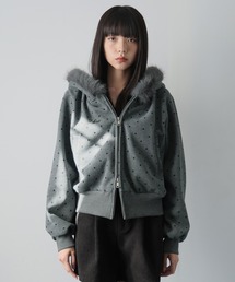 ファー付き」に該当するパーカー（グレー/灰色系）ファッション通販