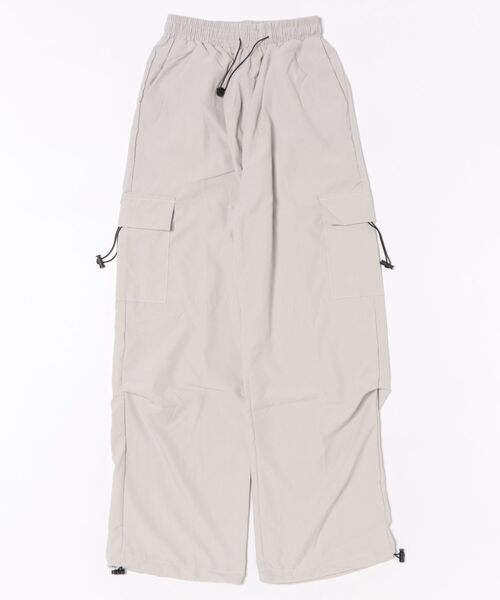 VIBGYOR Women（ヴィブジョー　ウィメン）の「【Mayree】イージー ドローコード カーゴパンツ【13色展開】（カーゴパンツ・レディース・シルバー/カーキ/ホワイト・LARGE/MEDIUM/SMALL）」の12枚目の写真