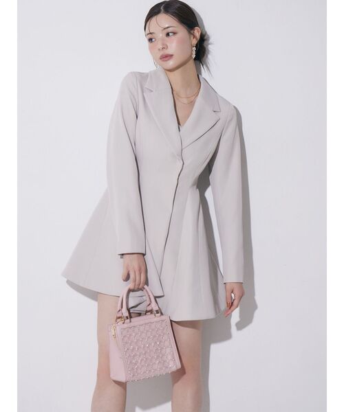 RESEXXY（リゼクシー）の「シャイニースクエアハンドバッグ（ハンドバッグ・レディース・ホワイト/ピンク・FREE）」の17枚目の写真