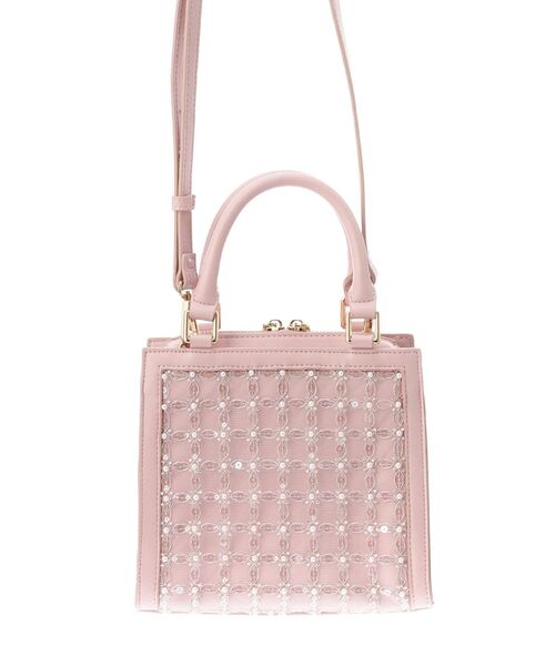 RESEXXY（リゼクシー）の「シャイニースクエアハンドバッグ（ハンドバッグ・レディース・ホワイト/ピンク・FREE）」の22枚目の写真