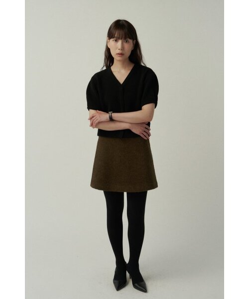 MUARMUS(ムアルムス)の「Barnett Wool Skirt - Brown(スカート・レディース・その他・M/S)」の5枚目の写真