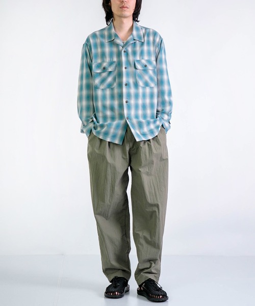 BIG MAC（ビッグマック）の「[BIGMAC] OPEN COLLAR SHIRTS（シャツ/ブラウス・メンズ・ブルー系その他/ホワイト系その他・38/40）」の8枚目の写真