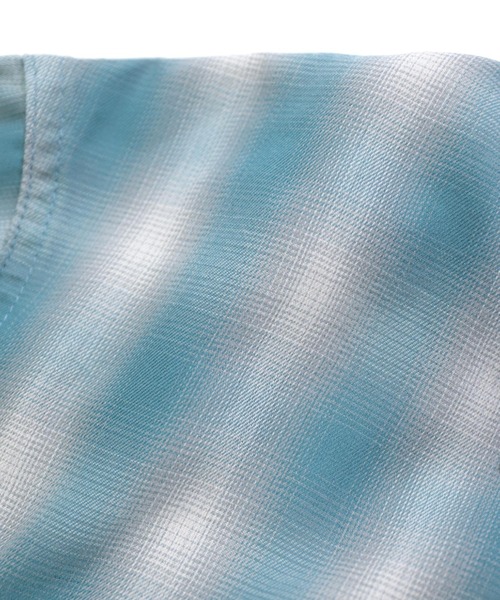 BIG MAC（ビッグマック）の「[BIGMAC] OPEN COLLAR SHIRTS（シャツ/ブラウス・メンズ・ブルー系その他/ホワイト系その他・38/40）」の10枚目の写真