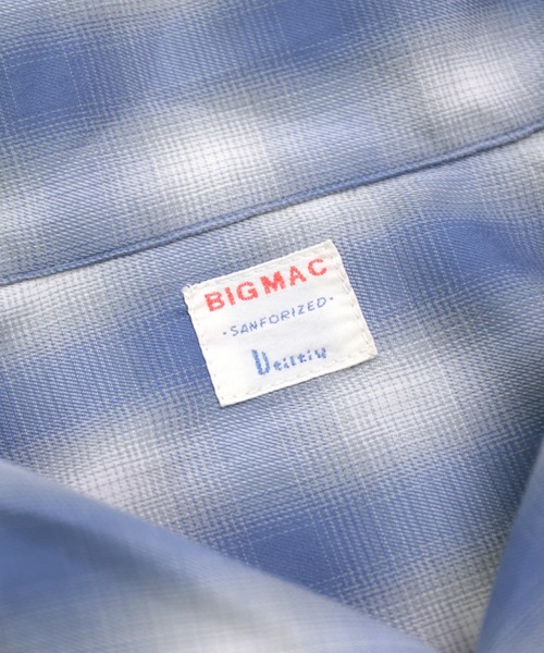BIG MAC（ビッグマック）の「[BIGMAC] OPEN COLLAR SHIRTS（シャツ/ブラウス・メンズ・ブルー系その他/ホワイト系その他・38/40）」の18枚目の写真