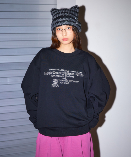 LMCの「FN OG DOODLE SWEATSHIRT black(スウェット・レディース・その他・S/M/L/XL)」の3枚目の写真