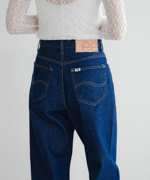 Lee（リー）の「『別注』Lee101×URBAN RESEARCH　TAPERED JEANS（デニムパンツ・レディース・インディゴブルー/ライトインディゴブルー/ワンウォッシュ・MEDIUM/LARGE/SMALL/X-SMALL）」の17枚目の写真