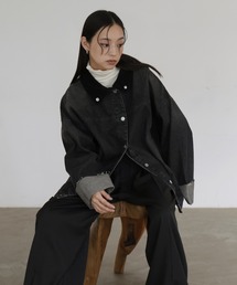 hellam（へラム）の「コーデュロイカラーデニムジャケット（デニムジャケット）」