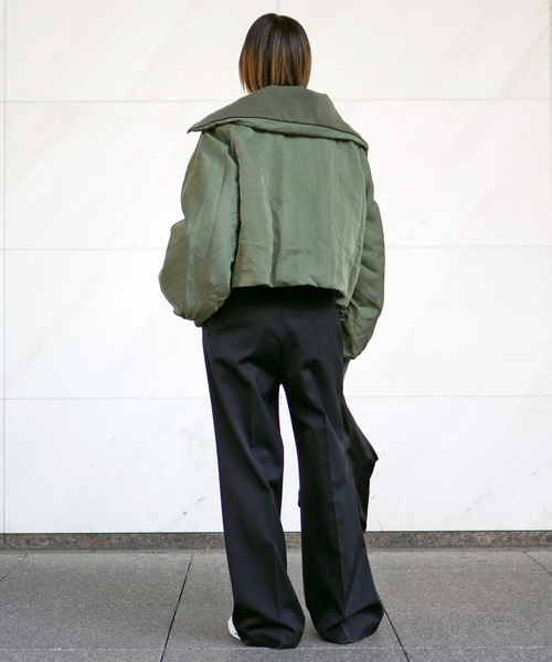 R13/アールサーティーン】OVERSIZED PADDED FLIGHT JACKET（ミリタリー