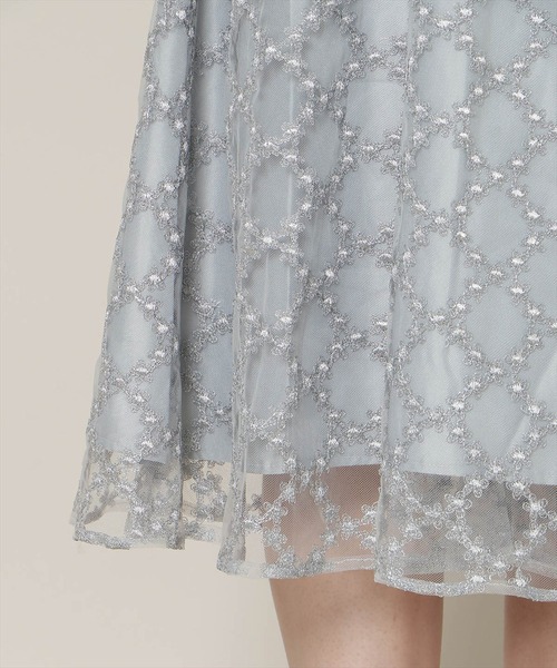 WILLSELECTION（ウィルセレクション）の「パイピングケープフレアワンピース（ドレス・レディース・ピンク/サックスブルー/ミント・FREE）」の17枚目の写真