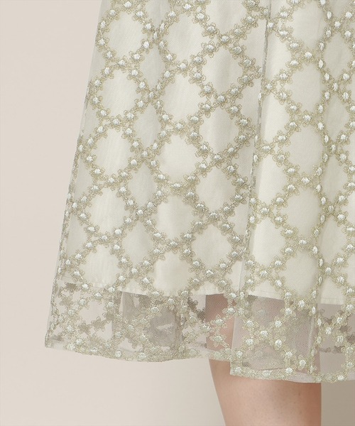 WILLSELECTION（ウィルセレクション）の「パイピングケープフレアワンピース（ドレス・レディース・ピンク/サックスブルー/ミント・FREE）」の10枚目の写真