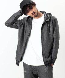 NICOLE CLUB FOR MEN | 【NICOLE SPORTS】ダンボールニットジップパーカー(パーカー)