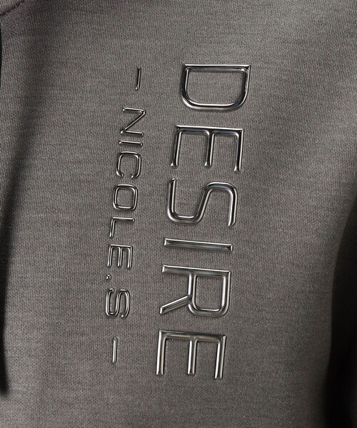 NICOLE CLUB FOR MEN（ニコルクラブフォーメン）の「【NICOLE SPORTS】ダンボールニットジップパーカー（パーカー・メンズ・チャコールグレー/ブラック/カーキ・L/M/XL）」の17枚目の写真