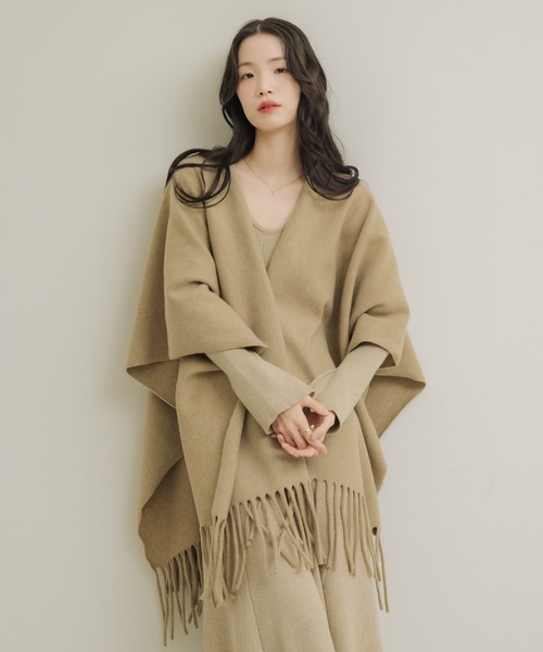 NEUNA（ヌナ）の「ストール付きマルチWAYロイヤルワンピース（ワンピース・レディース・ベージュ・FREE）」の20枚目の写真