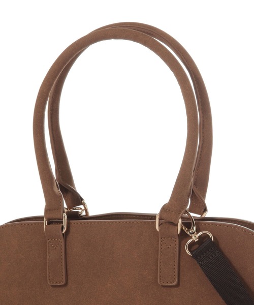 studio CLIP(スタディオクリップ)の「3ROOMボストンショルダーバッグ(トートバッグ・レディース・アイボリー/ブラック/キャメル・FREE)」の5枚目の写真