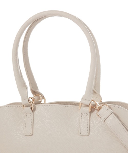 studio CLIP(スタディオクリップ)の「3ROOMボストンショルダーバッグ(トートバッグ・レディース・アイボリー/ブラック/キャメル・FREE)」の8枚目の写真