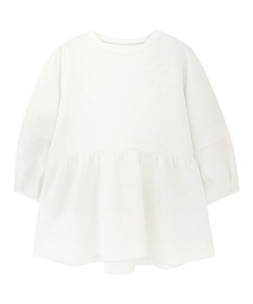 Pierrot（ピエロ）の「デザインダンボールスウェットプルオーバー Btype（スウェット・レディース・オフホワイト/ネイビー/ブラック/杢グレー・L/M/S）」の9枚目の写真