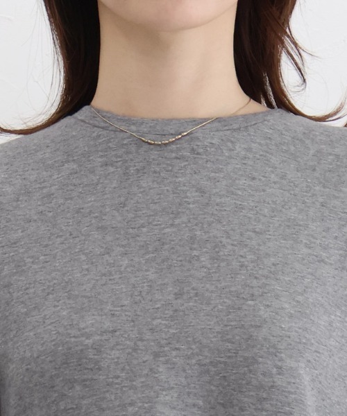 Pierrot（ピエロ）の「デザインダンボールスウェットプルオーバー Btype（スウェット・レディース・オフホワイト/ネイビー/ブラック/杢グレー・L/M/S）」の14枚目の写真