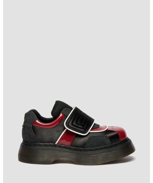 Dr. Martens(ドクターマーチン)の「Dr. Martens/ドクターマーチン BUZZ ストラップ シューズ 42619001(その他シューズ・メンズ・ブラック×レッド・UK4/UK6/UK5/UK3)」の2枚目の写真