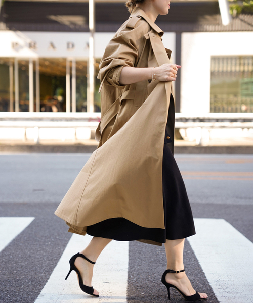 Deuxieme Classe(ドゥーズィエムクラス)の「*FINXGABA トレンチコート(トレンチコート・レディース・ベージュ・38/36)」の15枚目の写真