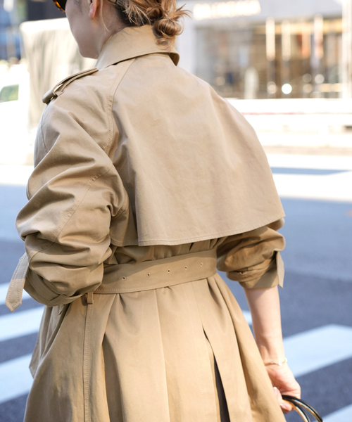 Deuxieme Classe(ドゥーズィエムクラス)の「*FINXGABA トレンチコート(トレンチコート・レディース・ベージュ・38/36)」の17枚目の写真