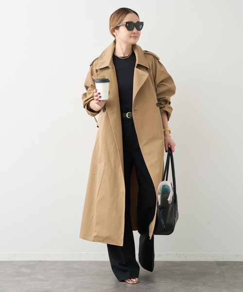 Deuxieme Classe(ドゥーズィエムクラス)の「*FINXGABA トレンチコート(トレンチコート・レディース・ベージュ・38/36)」の18枚目の写真