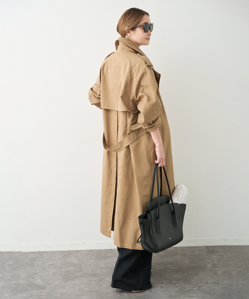 Deuxieme Classe(ドゥーズィエムクラス)の「*FINXGABA トレンチコート(トレンチコート・レディース・ベージュ・38/36)」の20枚目の写真