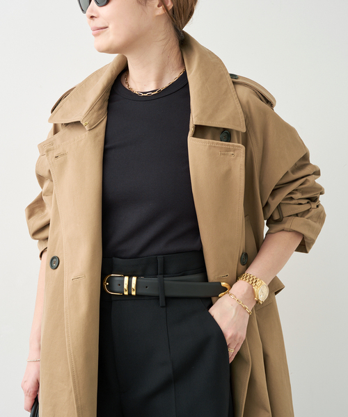 Deuxieme Classe(ドゥーズィエムクラス)の「*FINXGABA トレンチコート(トレンチコート・レディース・ベージュ・38/36)」の21枚目の写真