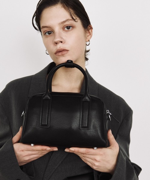 arholiday.standard】リアルレザーミニボストンバッグ／2WAY（ボストン