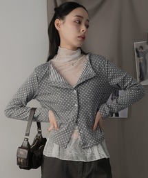 Ulysses | ミニドットカーディガン(カーディガン/ボレロ)