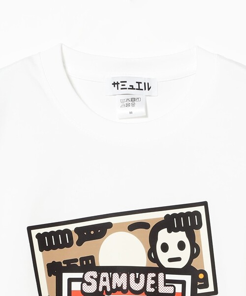 TOKYO CULTUART by BEAMS(トウキョウカルチャートバイビームス)の「SAMUEL x MANKEY / マン券GRAPHIC T-Shirt MIXTAPE PACK(Tシャツ/カットソー・レディース・ブラック/ホワイト・X-LARGE/XX-LARGE/MEDIUM)」の4枚目の写真