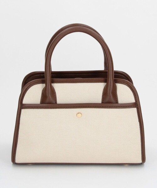 MICO COULIER（ミコクリエ）の「トリミングトートバッグ（トートバッグ・レディース・ブラック/ブラウン・FREE）」の14枚目の写真