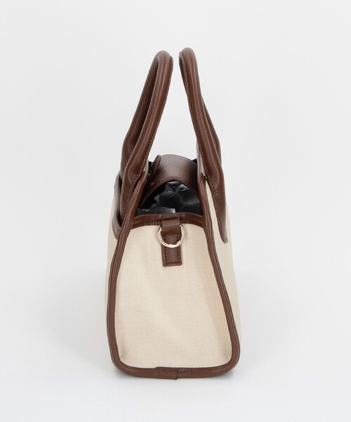 MICO COULIER（ミコクリエ）の「トリミングトートバッグ（トートバッグ・レディース・ブラック/ブラウン・FREE）」の15枚目の写真