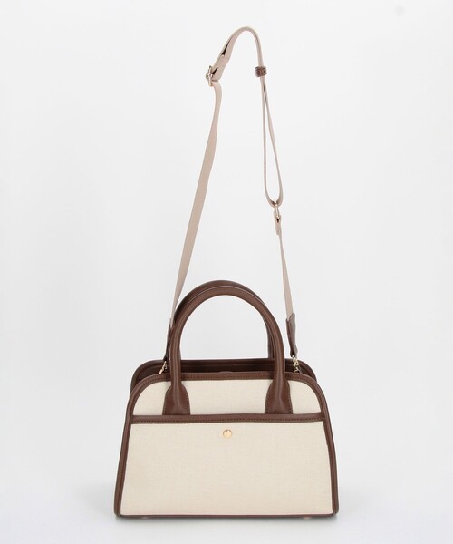 MICO COULIER（ミコクリエ）の「トリミングトートバッグ（トートバッグ・レディース・ブラック/ブラウン・FREE）」の20枚目の写真