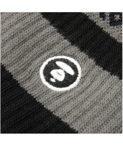 AAPE BY A BATHING APE（エーエイプバイアベイシングエイプ）の「AAPE NOW SOCKS（ソックス/靴下・メンズ・ホワイト/カーキ/ブラック系その他/ホワイト系その他・SMALL/LARGE）」の12枚目の写真