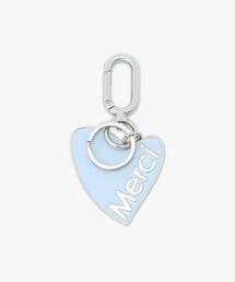 To b. by agnes b.（トゥービーバイアニエスベー）の「メッセージ ハート キーチャーム ”Merci”（その他）」